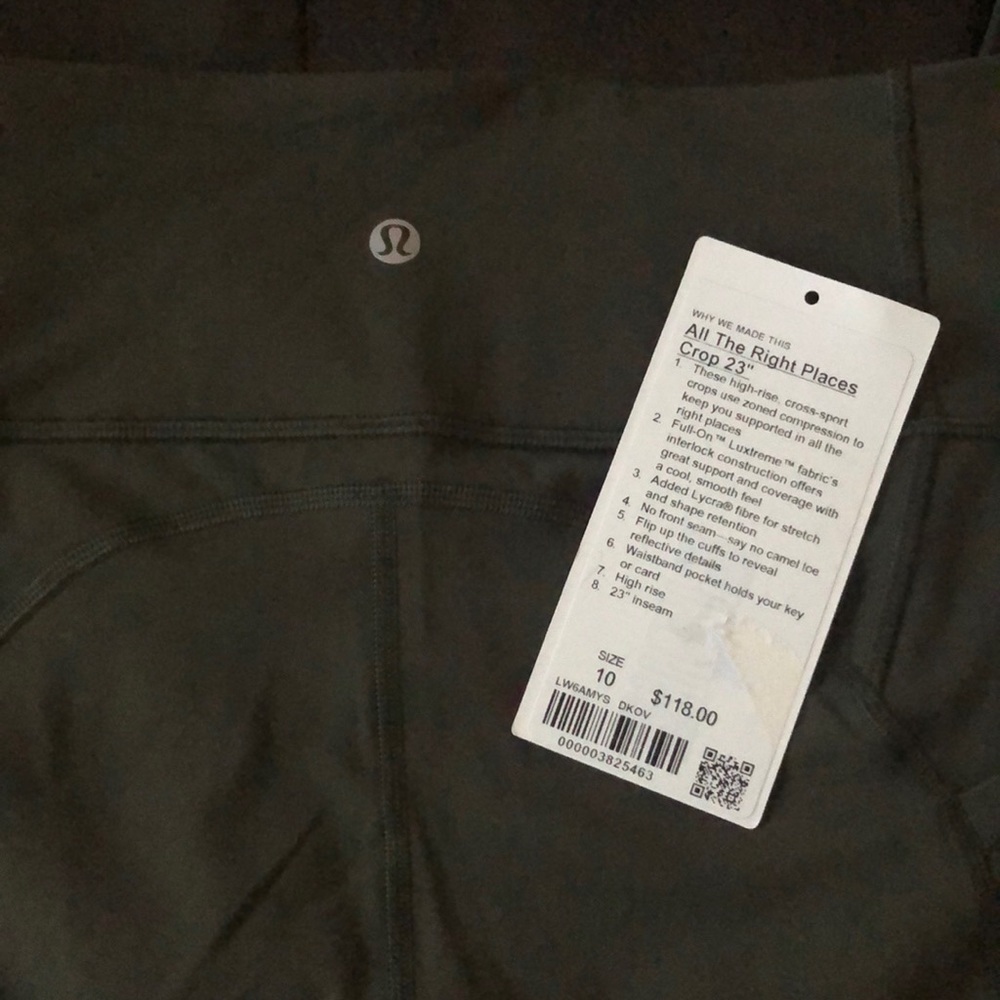 Lululemon All the Right Places Crop 23”